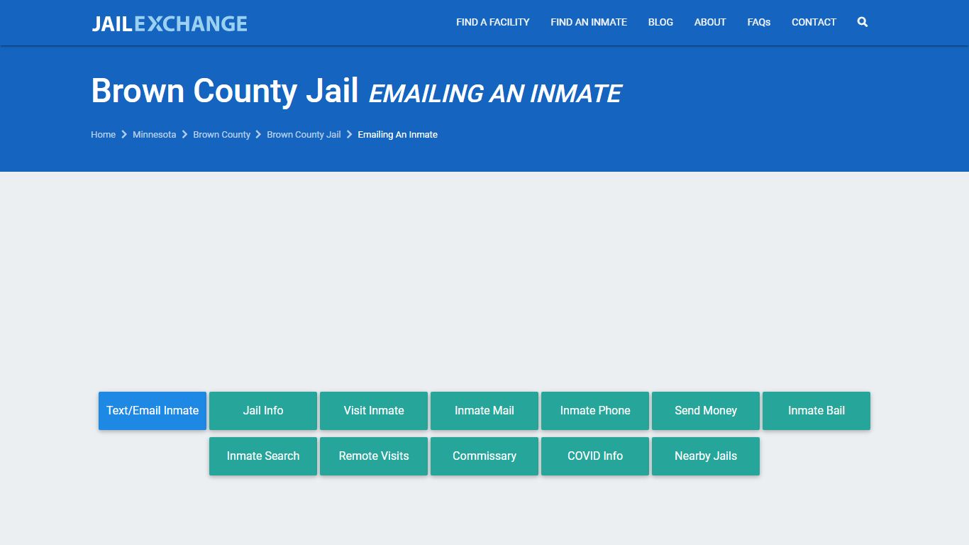 How to Email Inmate in Brown County Jail | New Ulm, Brown ...